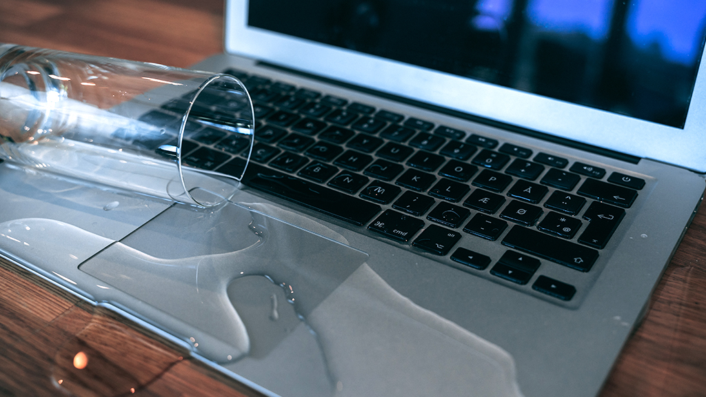 What to do if you’ve spilled water on your laptop